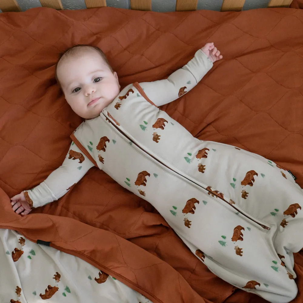 1.0 TOG Child Blanket - Bears / Chestnut