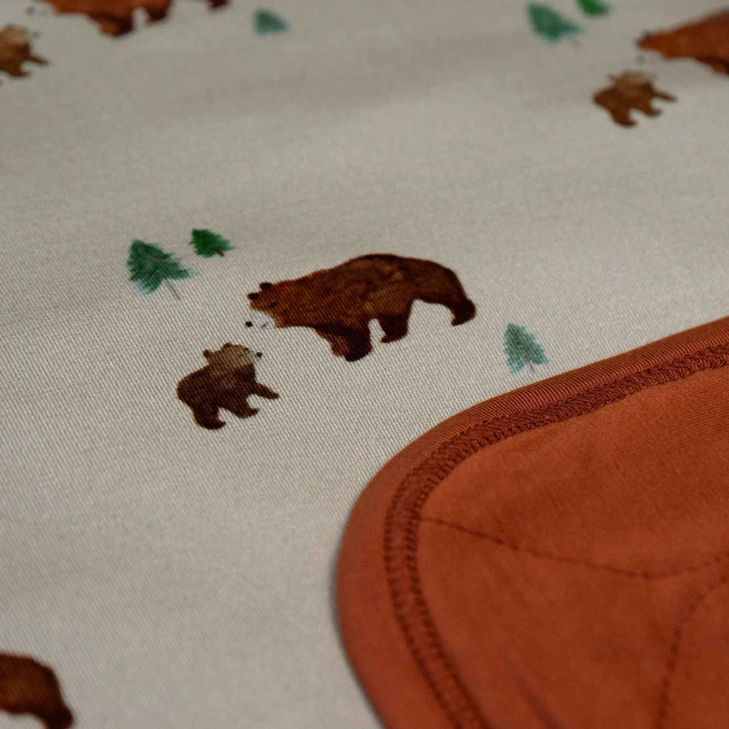 1.0 TOG Child Blanket - Bears / Chestnut