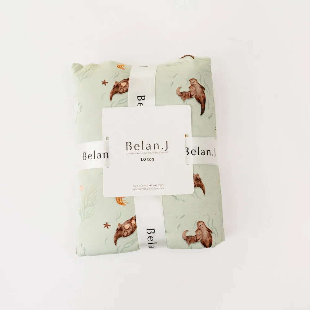 1.0 TOG Child Blanket - Otters/Barrel