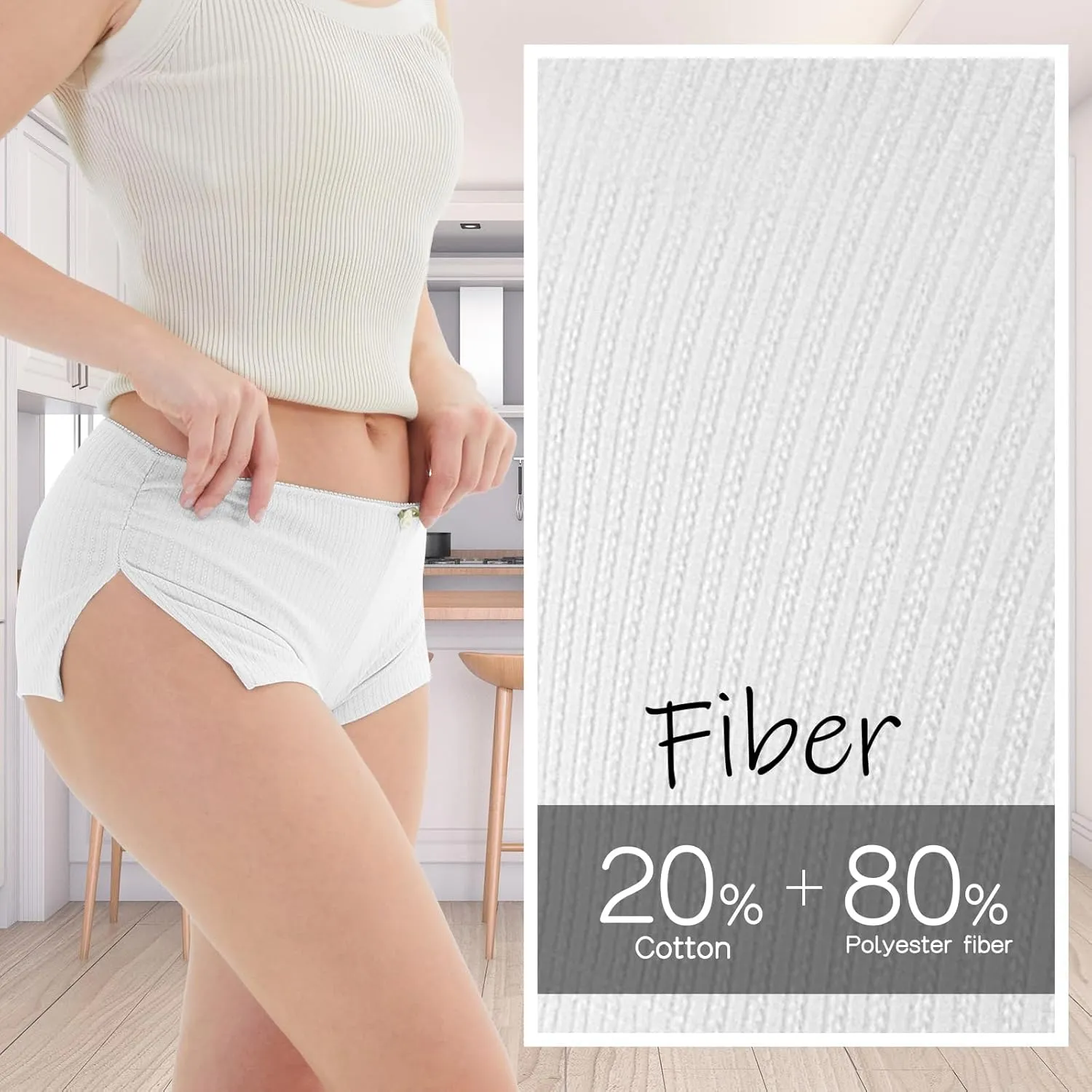 2 Pack Women Y2k Micro Shorts Low Waist Side Slit Mini Lounge Stretch Shorts Pj Bottom