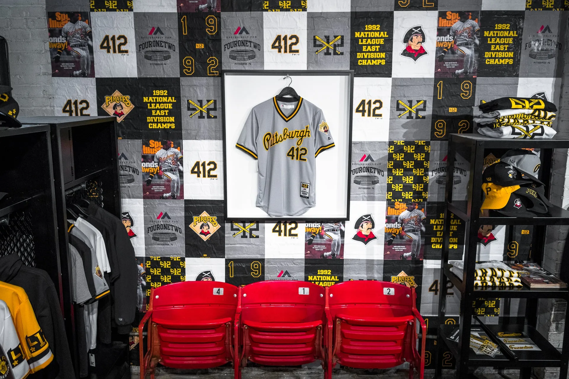 412® x Pittsburgh Pirates® "Pittsburgh Script" Jersey 2019