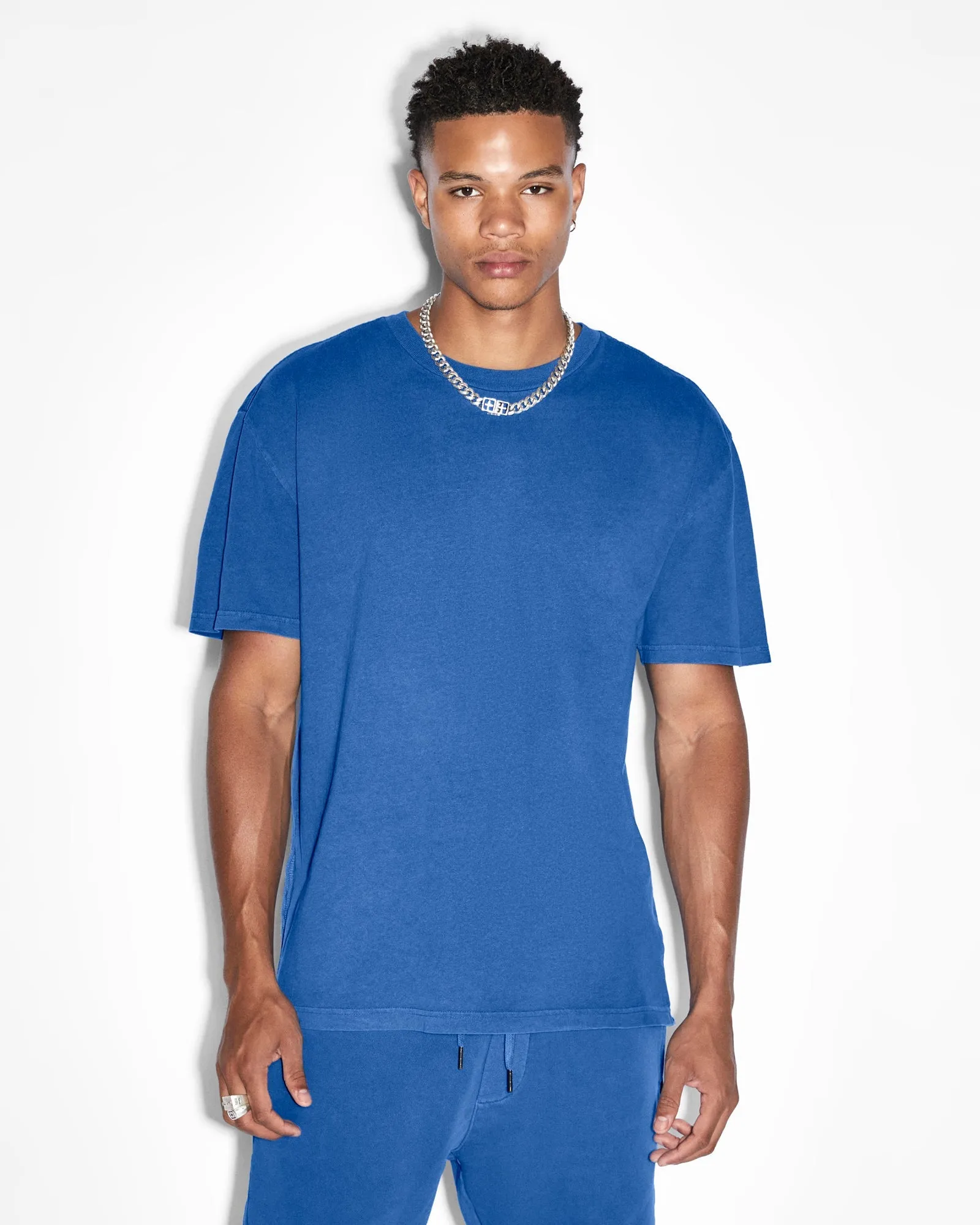 4X4 BIGGIE SS TEE COBALT