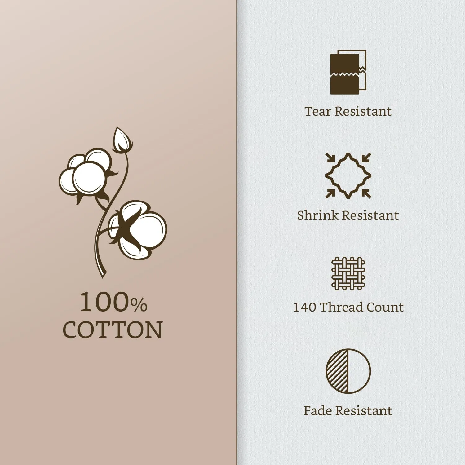 Amazon Brand - Solimo Celestial Delight 140 TC 100% Cotton Double Bedsheet with 2 Pillow Covers, Soft and Smooth (Floral, White and Pink)