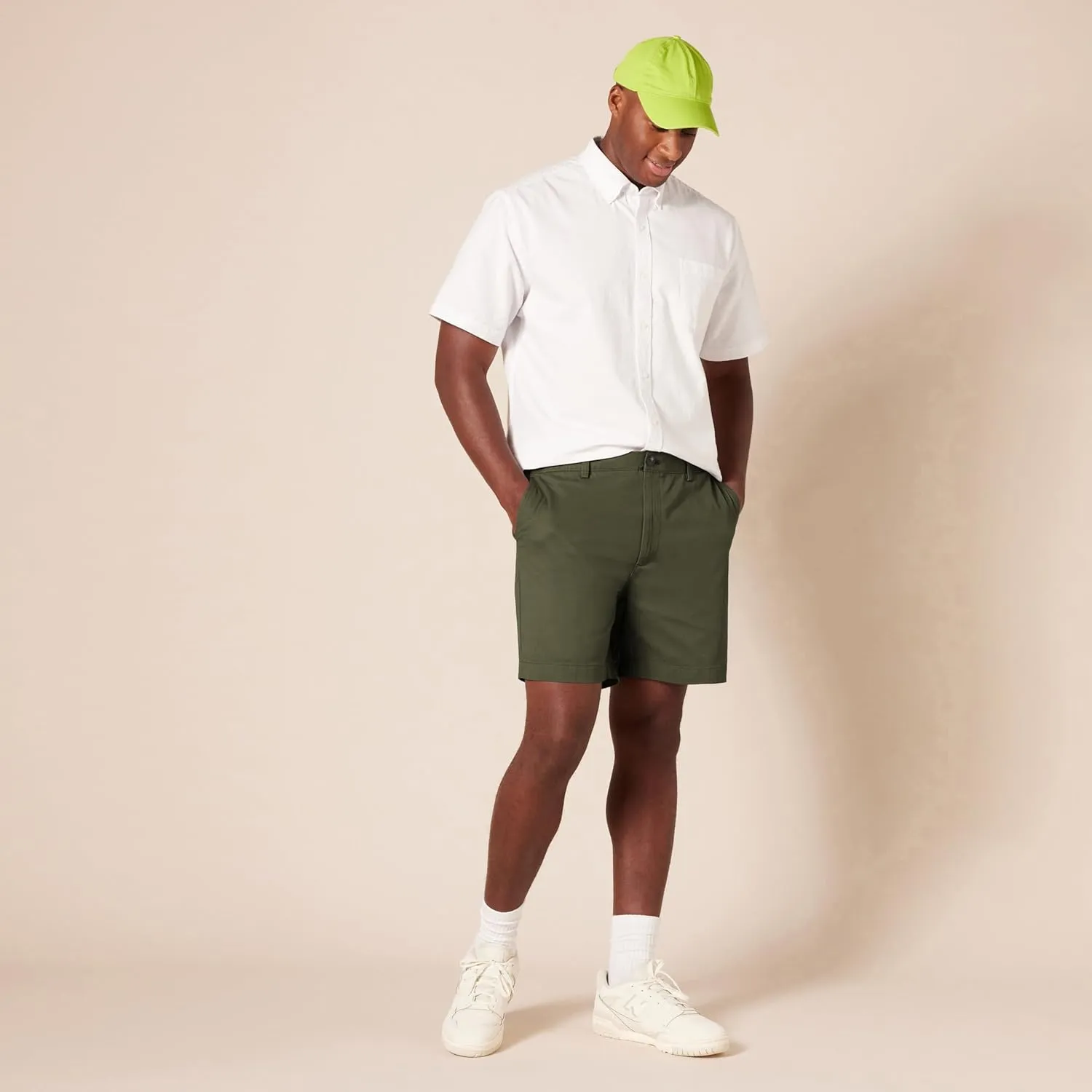 Amazon Essentials Men's Classic-Fit 7" Chino Shorts