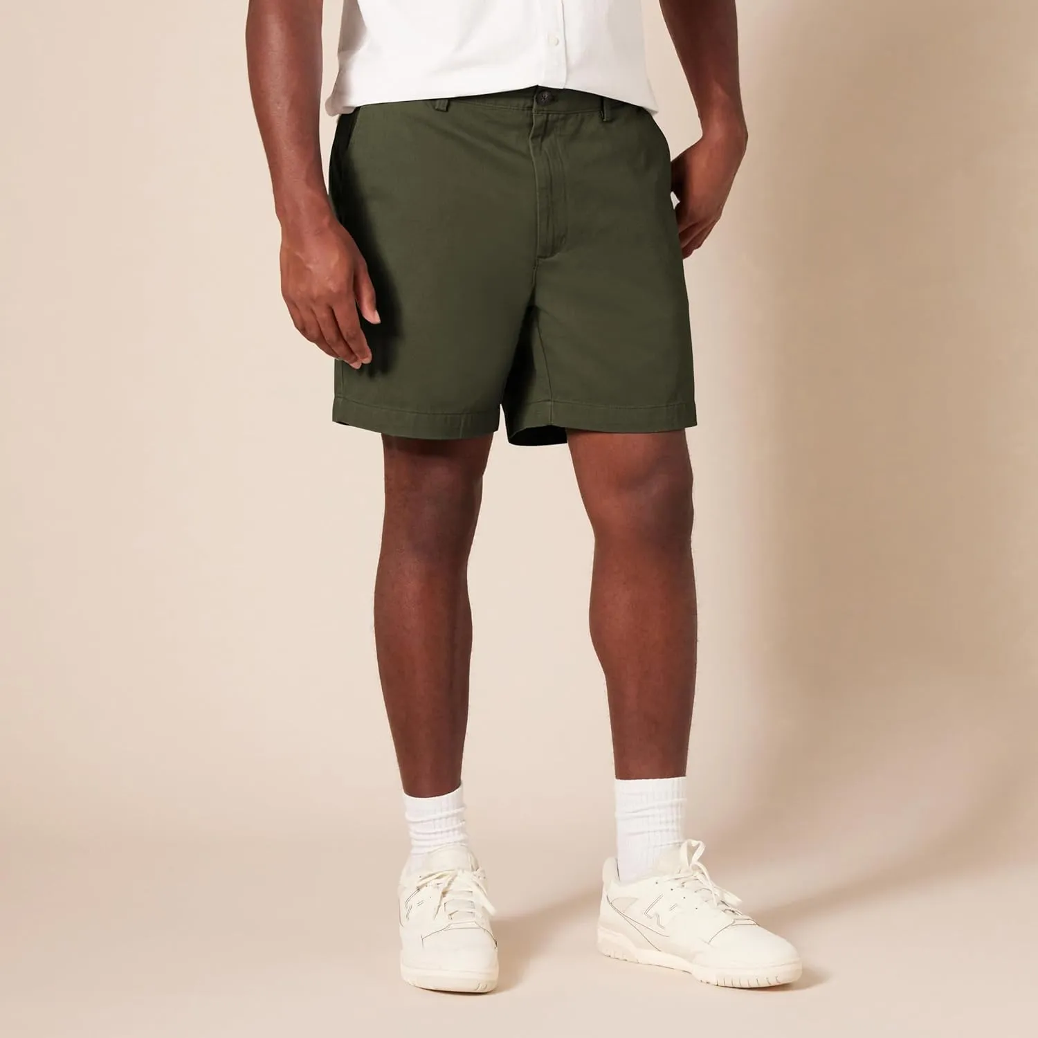 Amazon Essentials Men's Classic-Fit 7" Chino Shorts