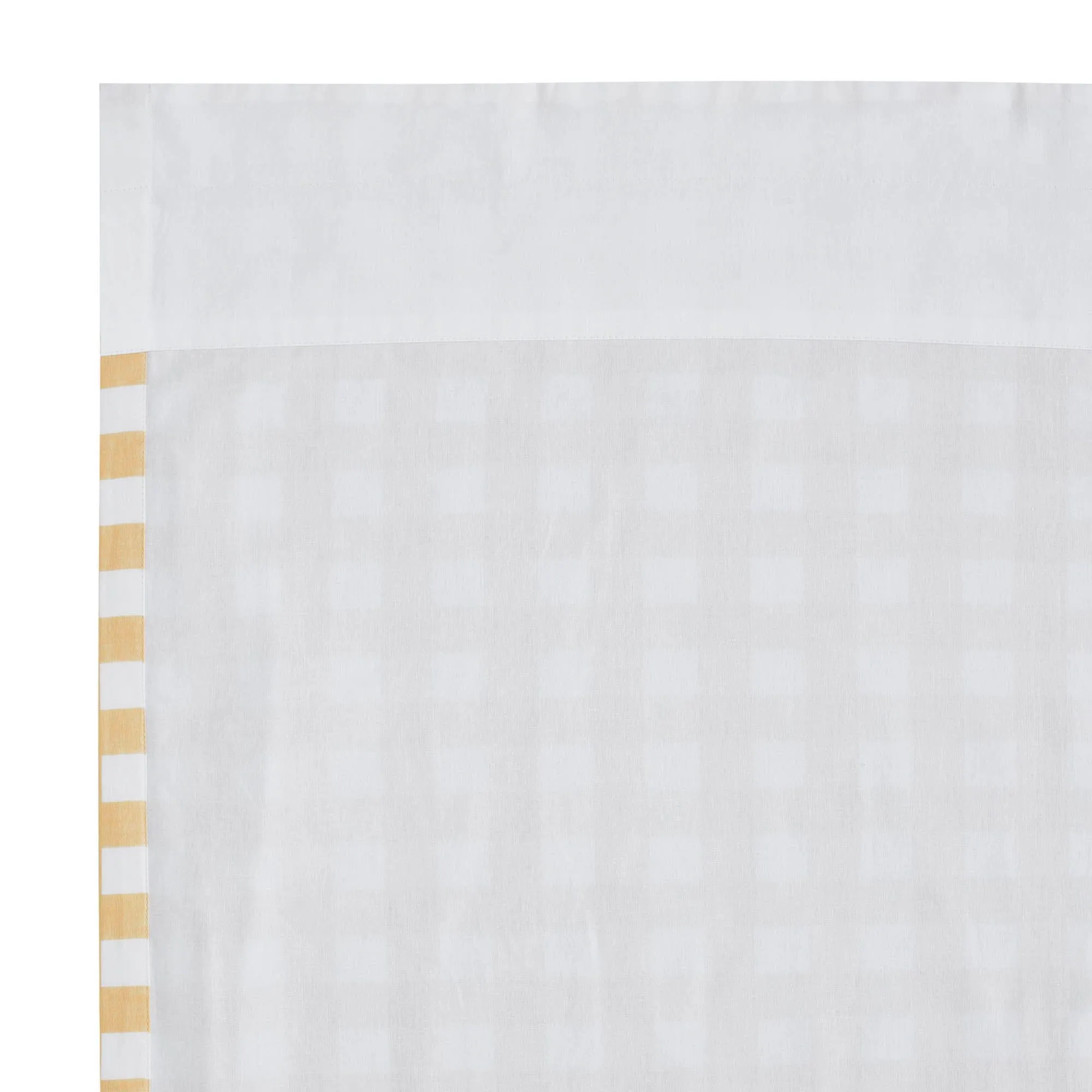 Annie Yellow Buffalo Check Lined Panel Curtains 84"