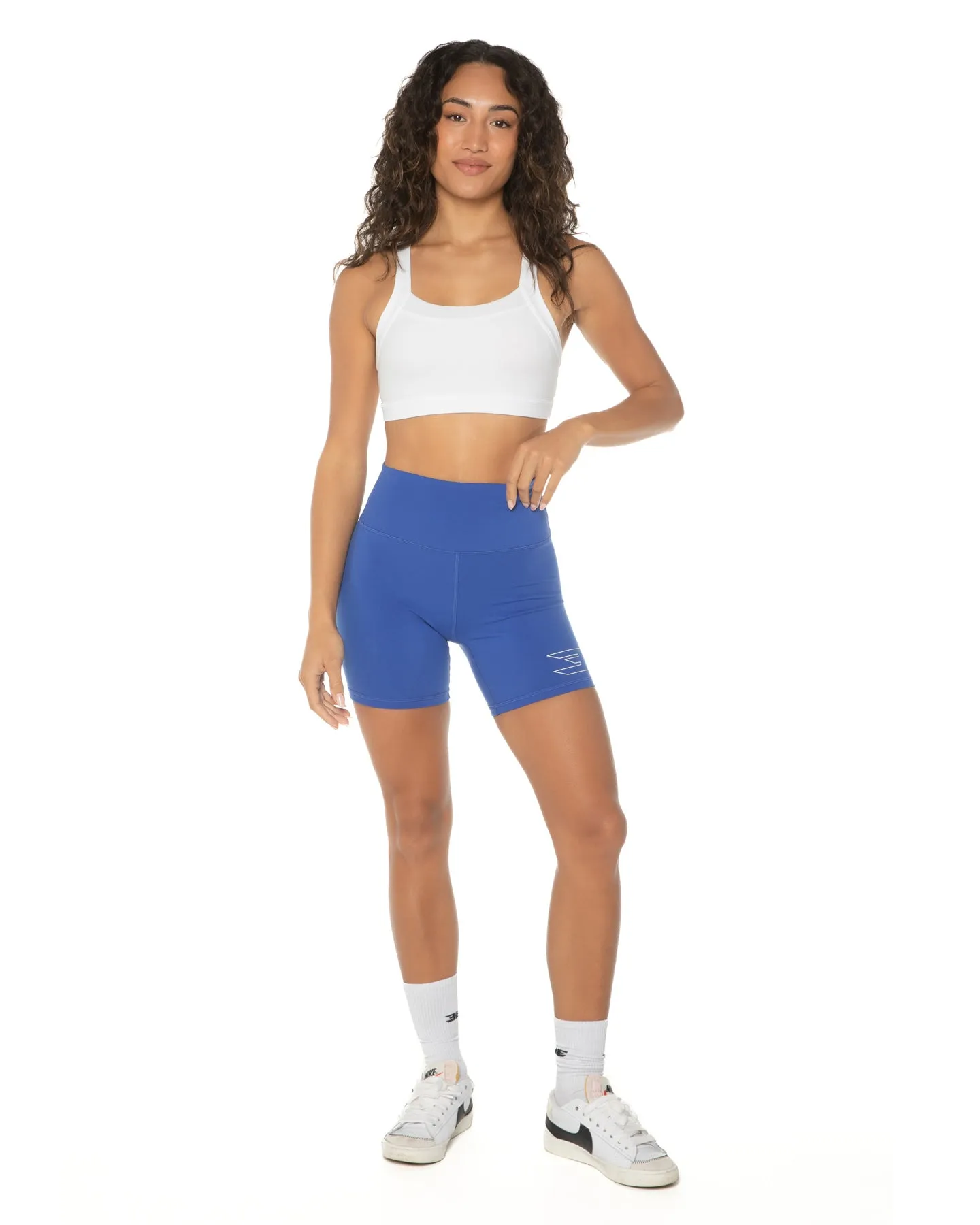Aura Detail Shorts - Electric Blue