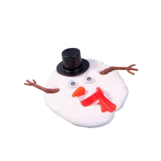 Blue Sky Melting Snowman