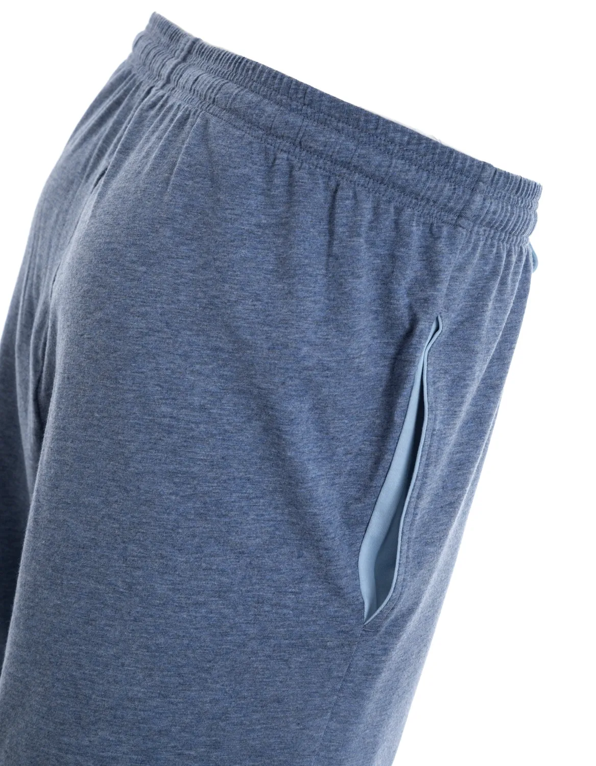 BOSS Mix & Match Sweat Short in Sky Blue Marle