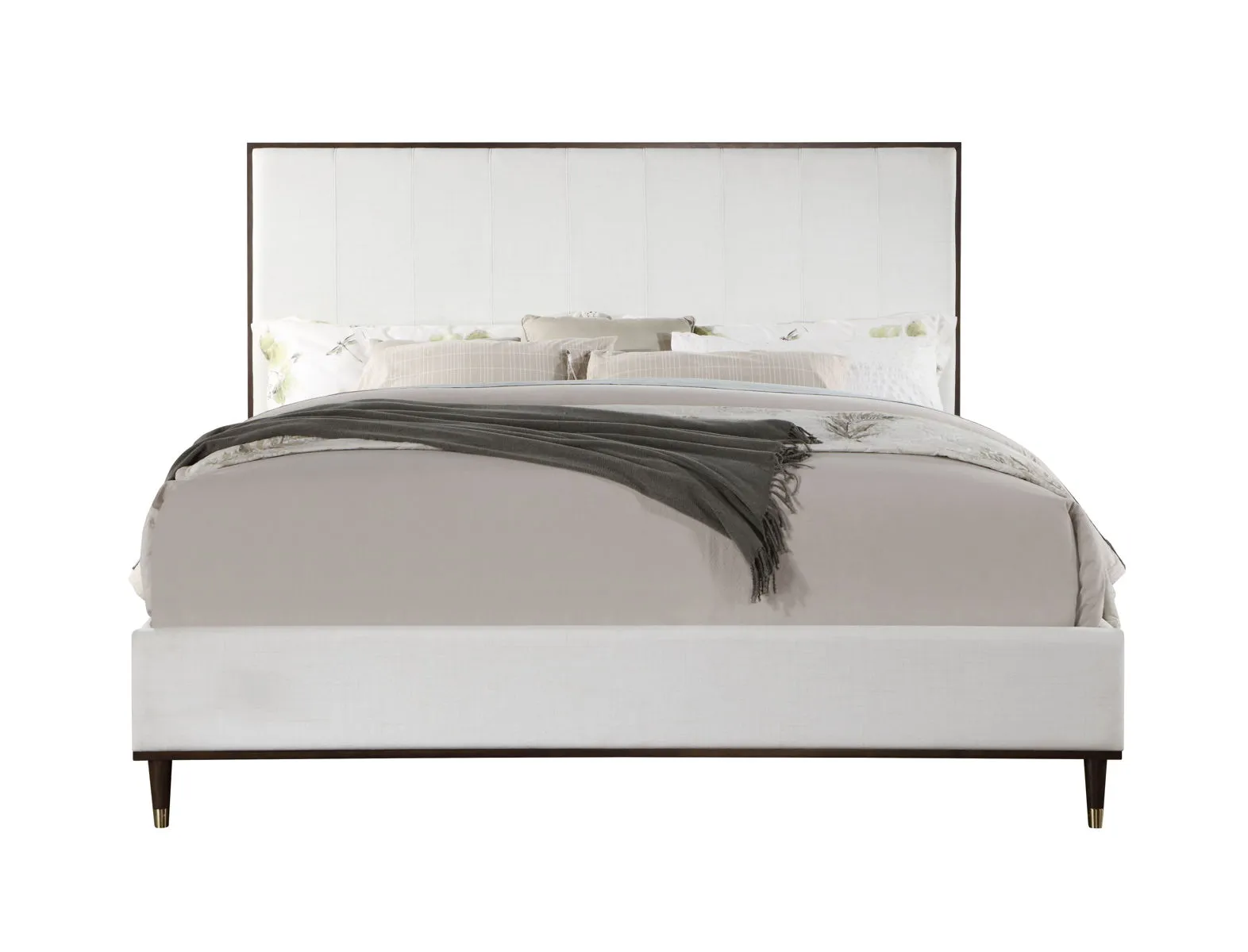 Carena - Eastern King Bed - Light Gray