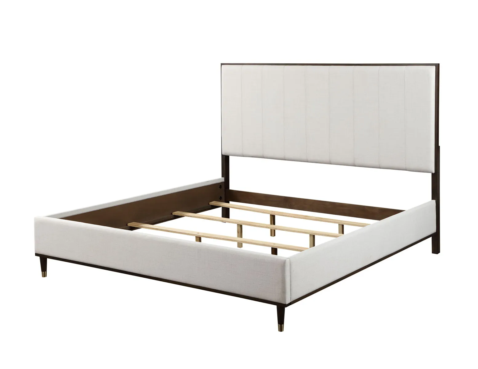 Carena - Eastern King Bed - Light Gray