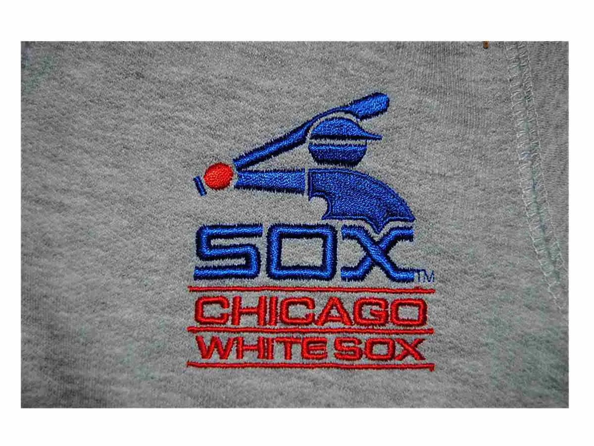 Chicago White Sox SAAG Toddler Gray Full Zip Hooded Long Sleeve Jacket