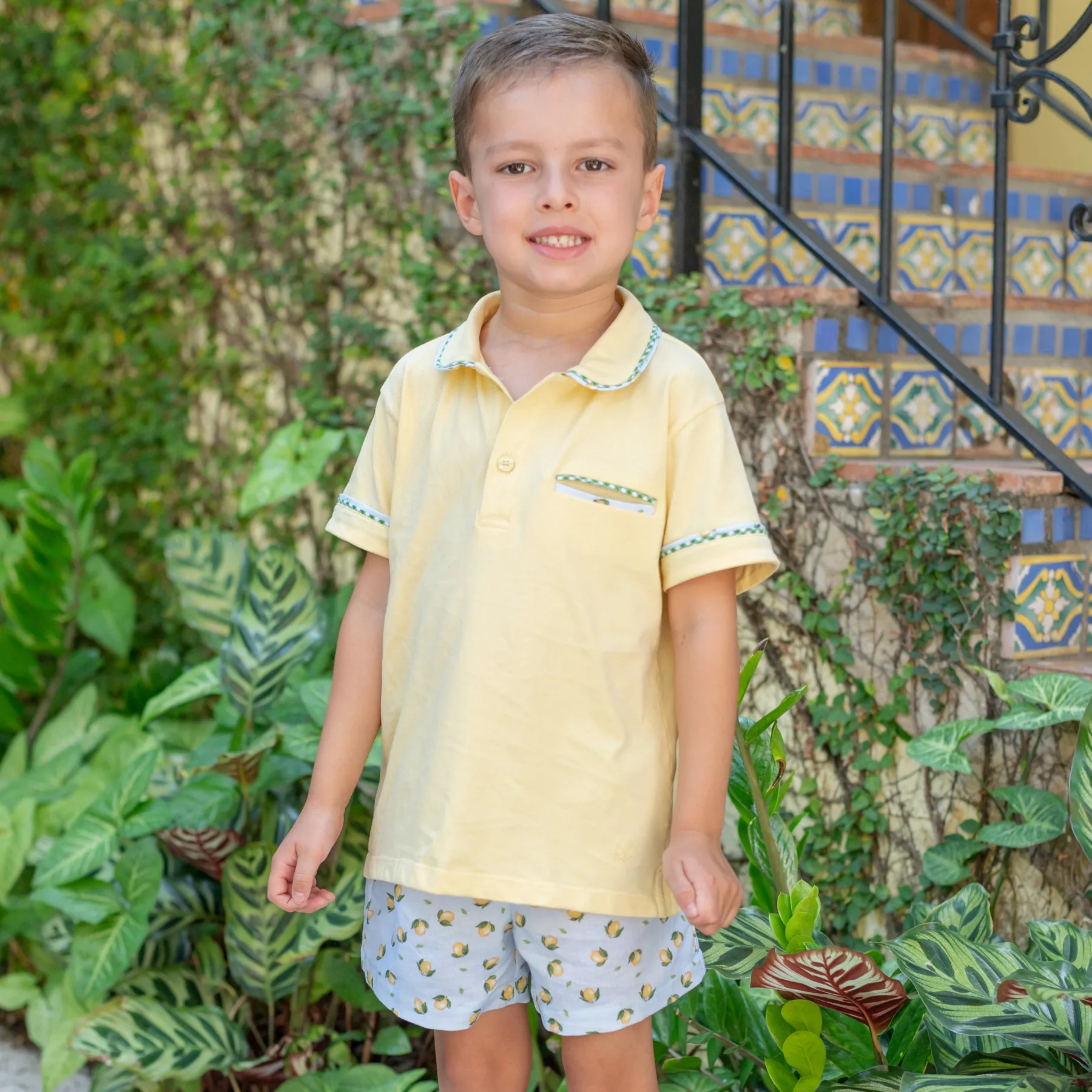 Citron Boy Polo Set