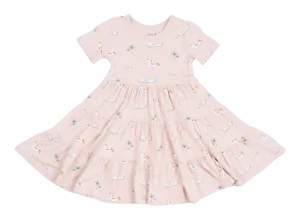Court Culture x Kyte Baby Beach Blush Tiered Dress