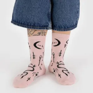 Crew Sock - Ballet Icons