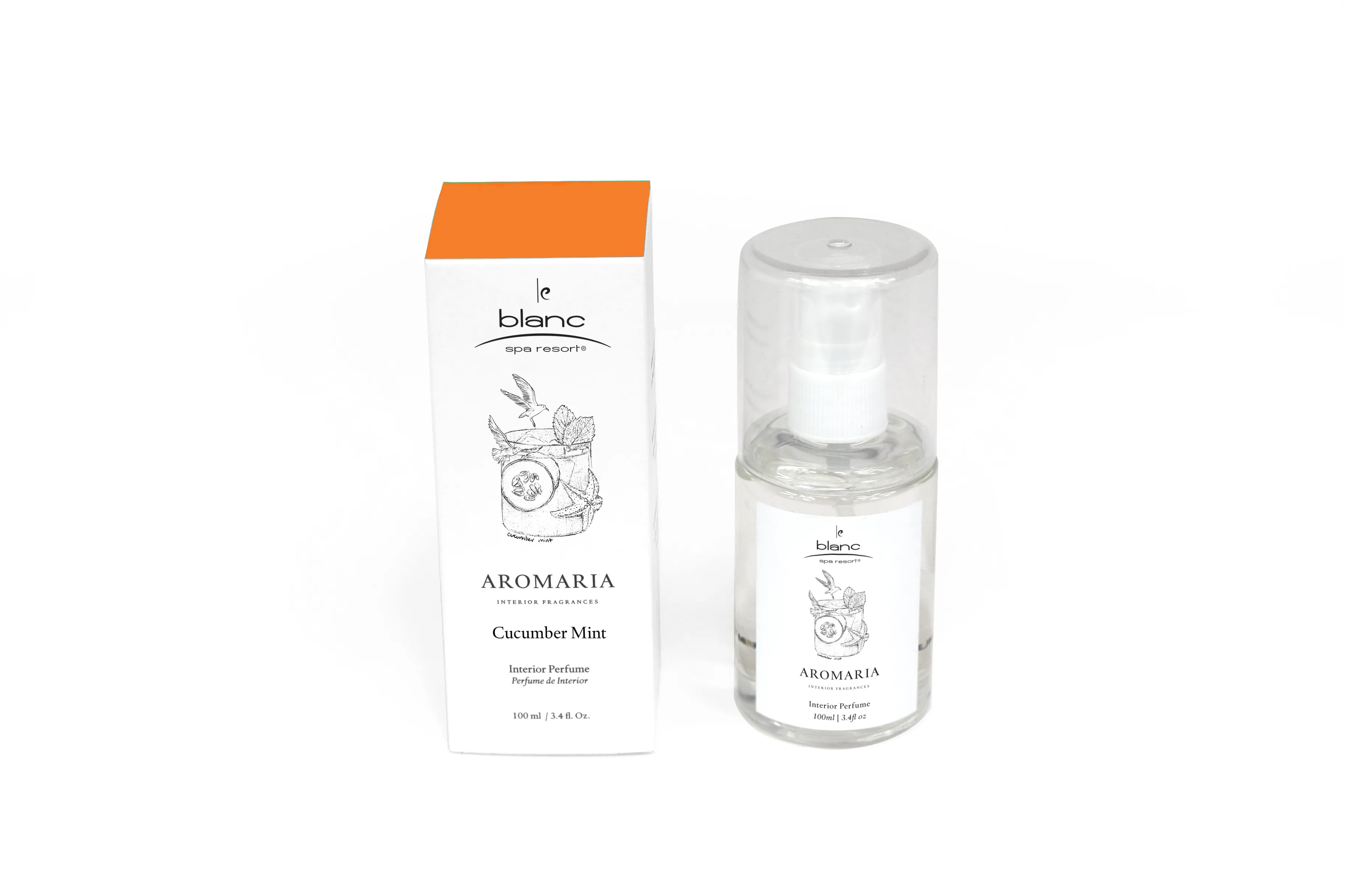 Cucumber and Mint Room Spray 100ml, Le Blanc