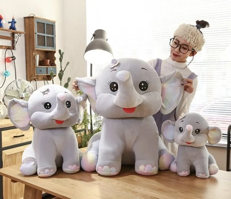 Elli: Giant Stuffed Elephant Plush