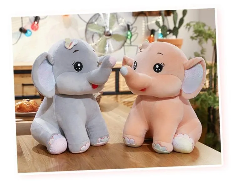 Elli: Giant Stuffed Elephant Plush