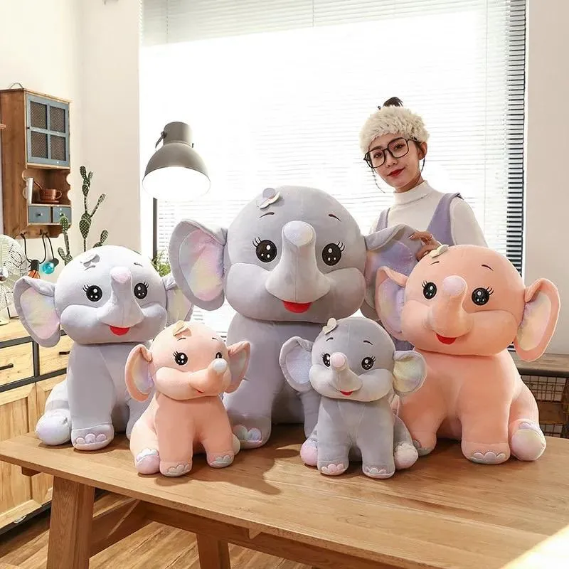 Elli: Giant Stuffed Elephant Plush