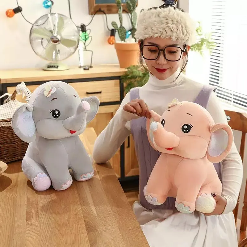 Elli: Giant Stuffed Elephant Plush