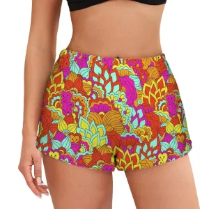 Inela Flannel Pajama Shorts
