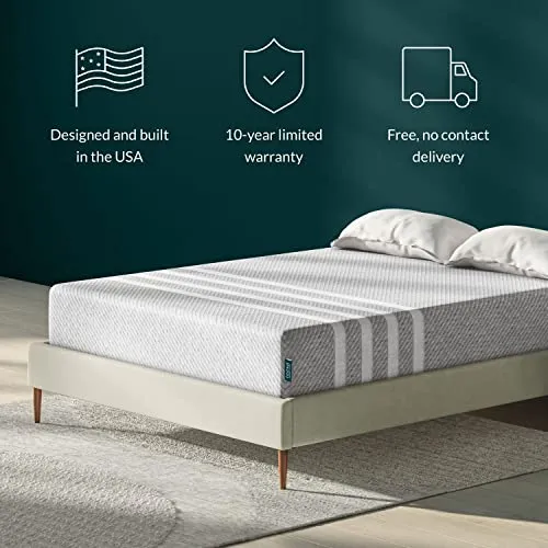 Leesa Original Hybrid 11" Mattress, Twin, Premium Cooling Foam and Pocket Springs/CertiPUR-US Certified / 100-Night Trial