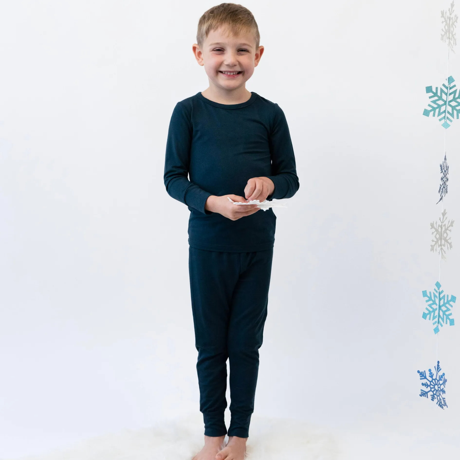 L/S PJ Set - Midnight