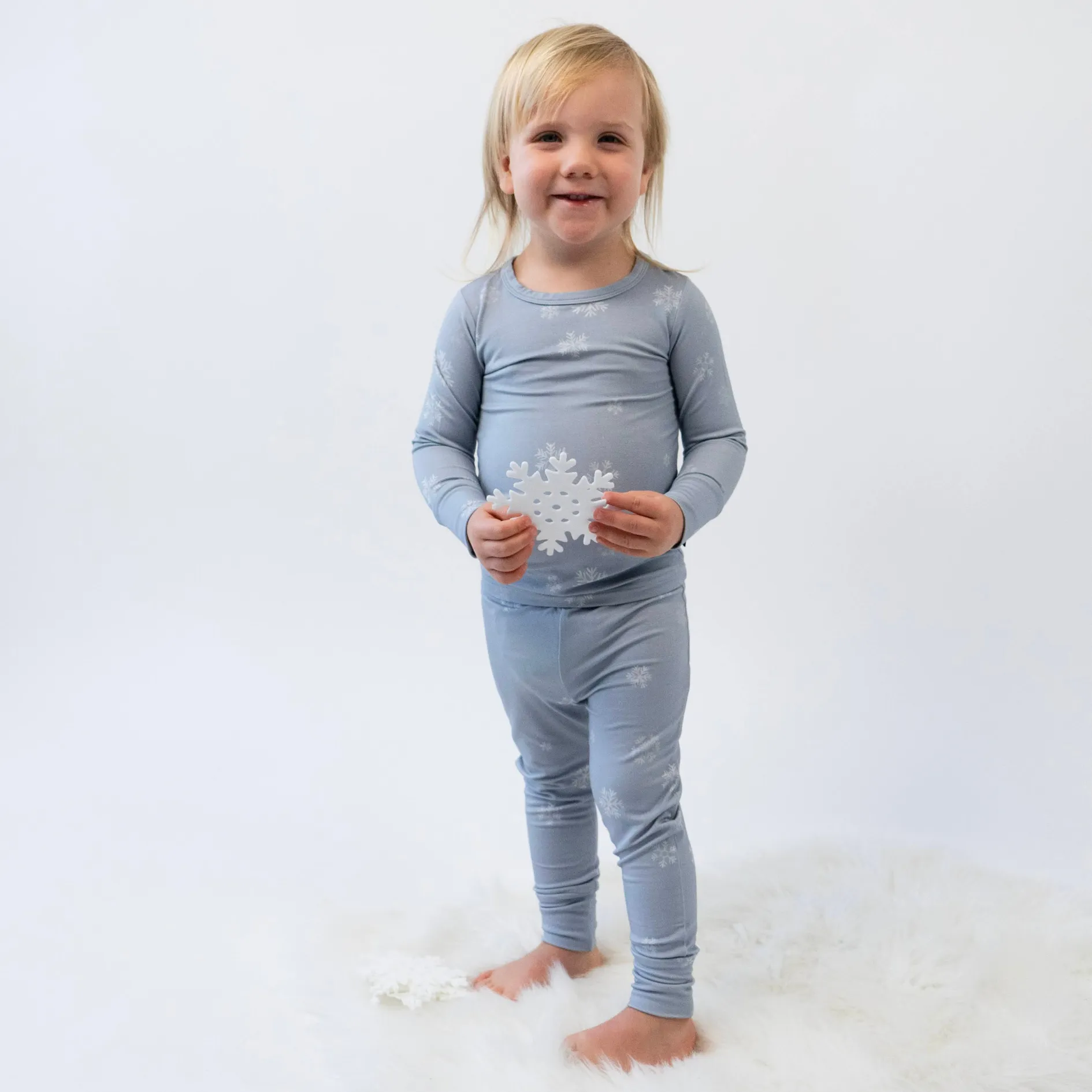 L/S PJ Set - Snowflakes