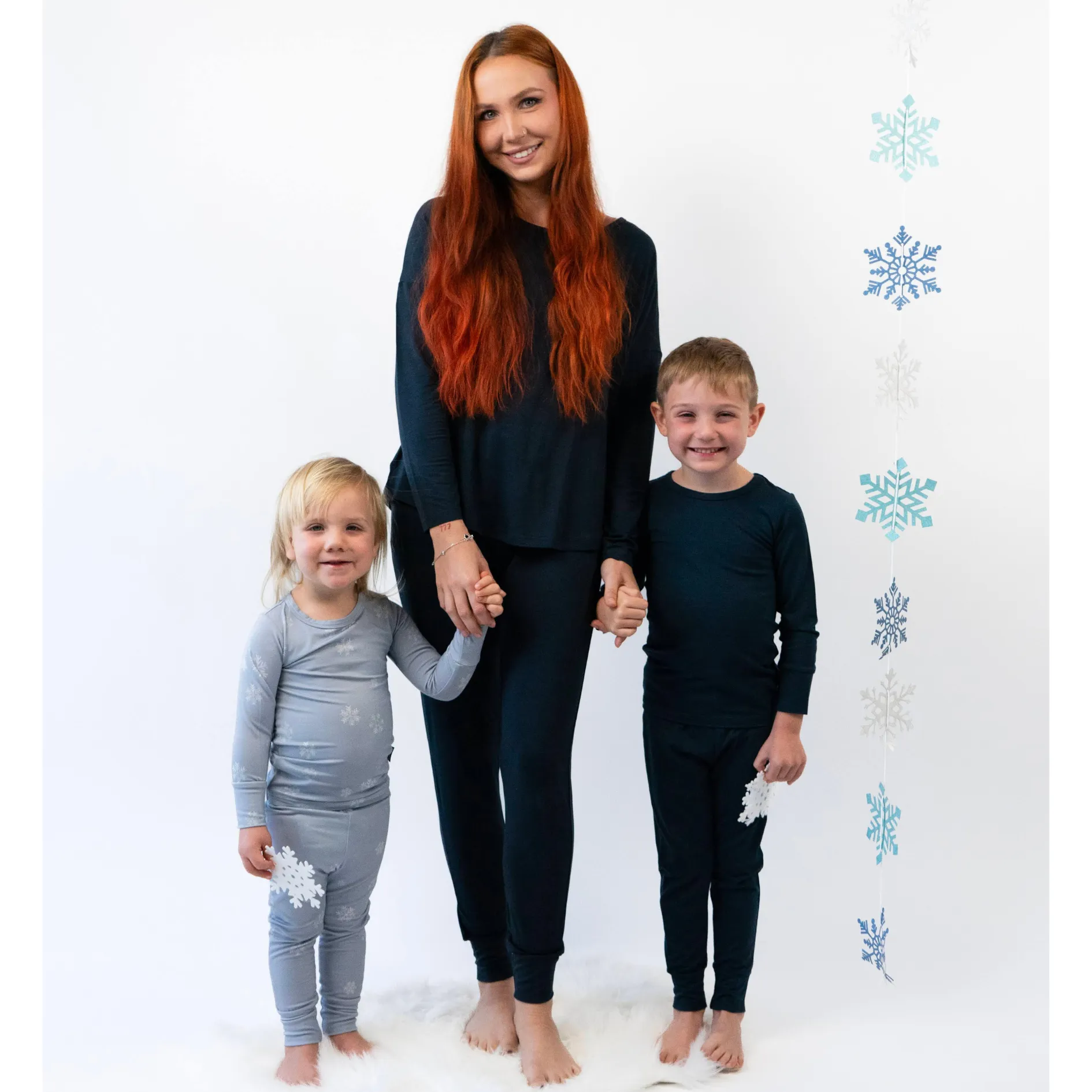 L/S PJ Set - Snowflakes