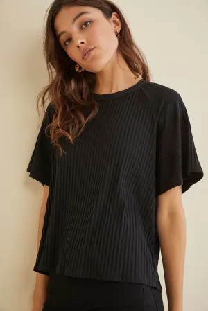 Marika Ribbed Top