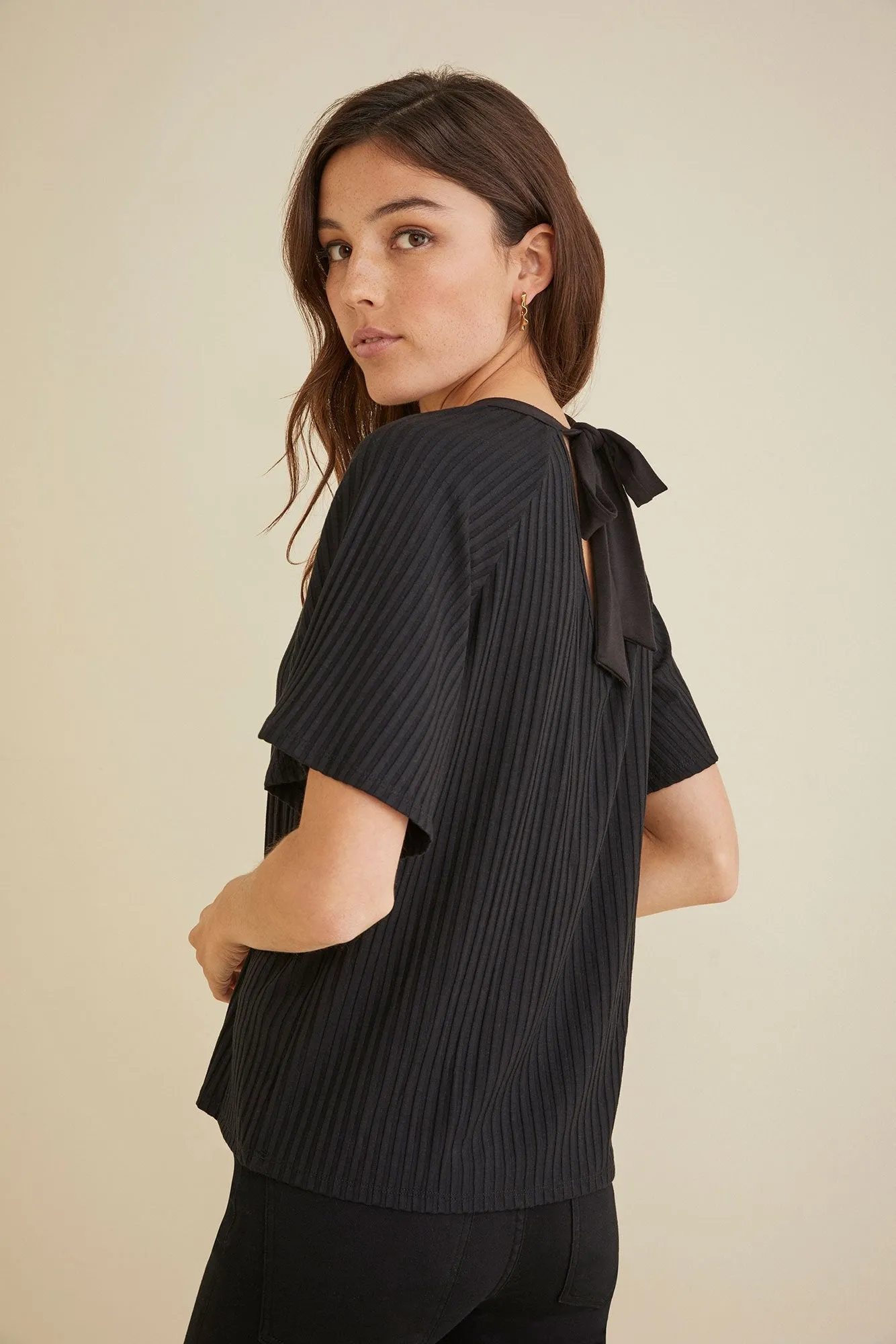 Marika Ribbed Top