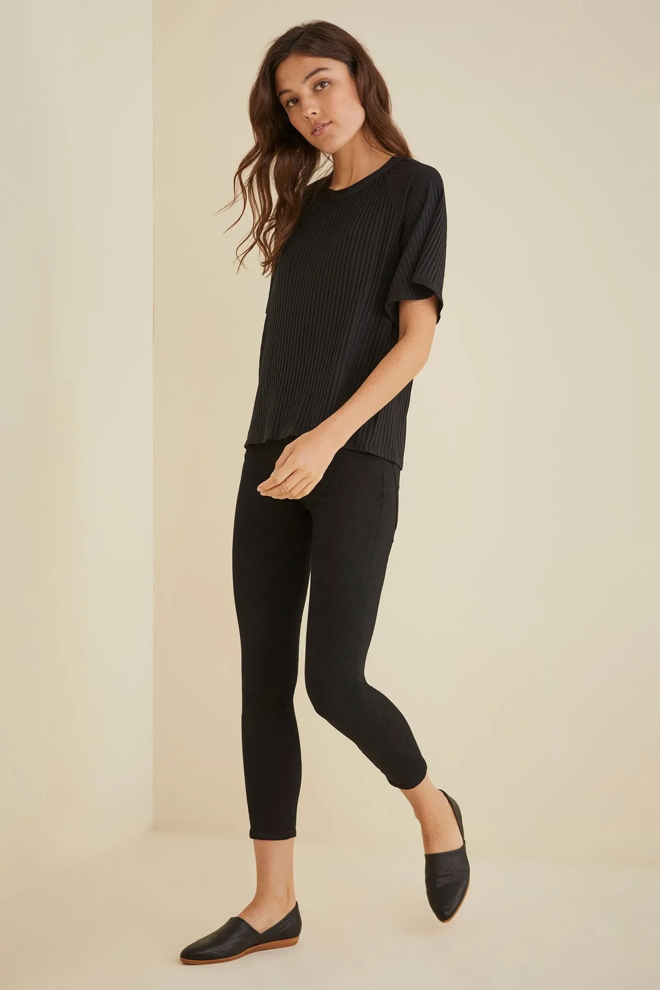 Marika Ribbed Top