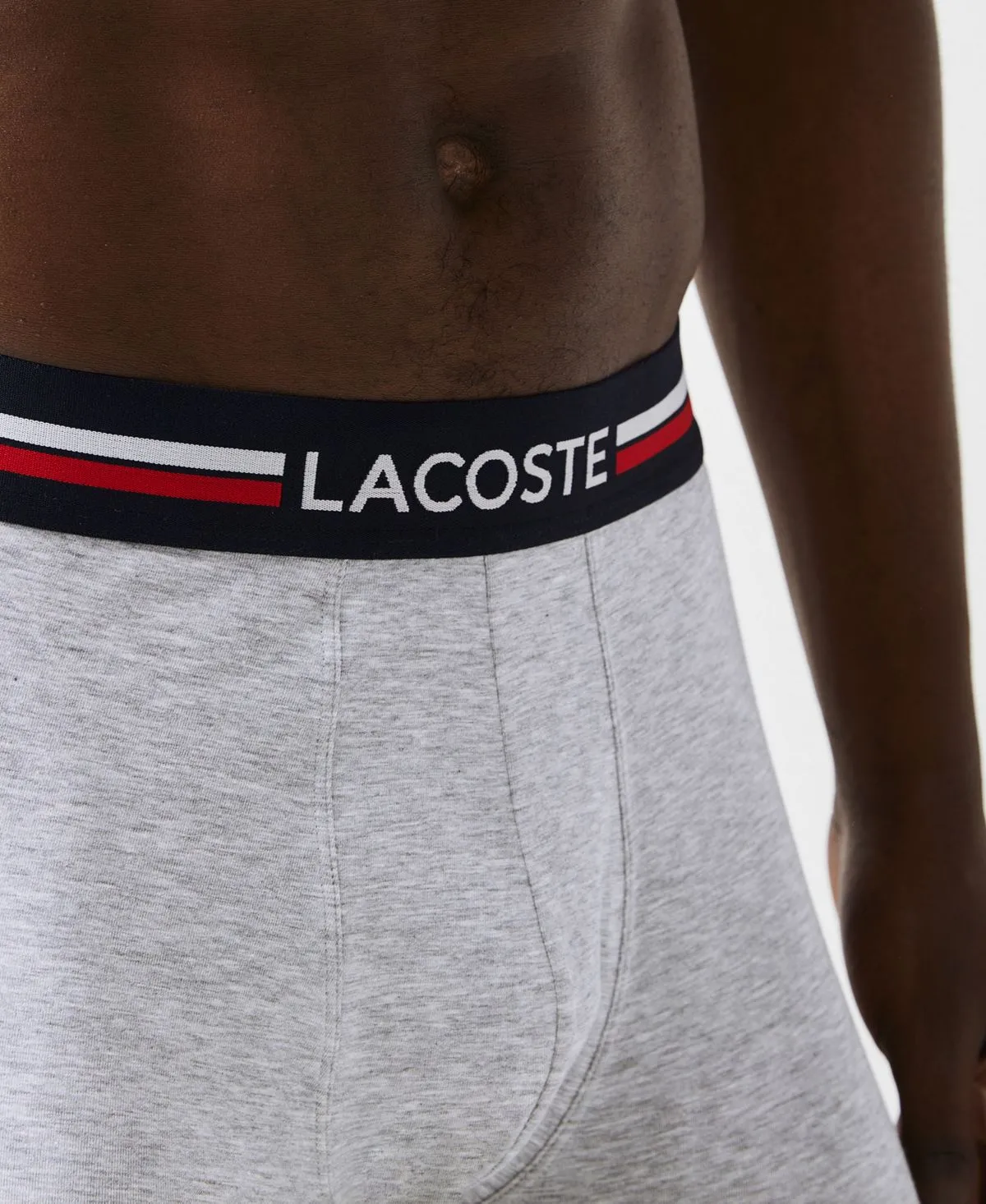 Men's stretch boxer briefs, 3 pieces Lacoste