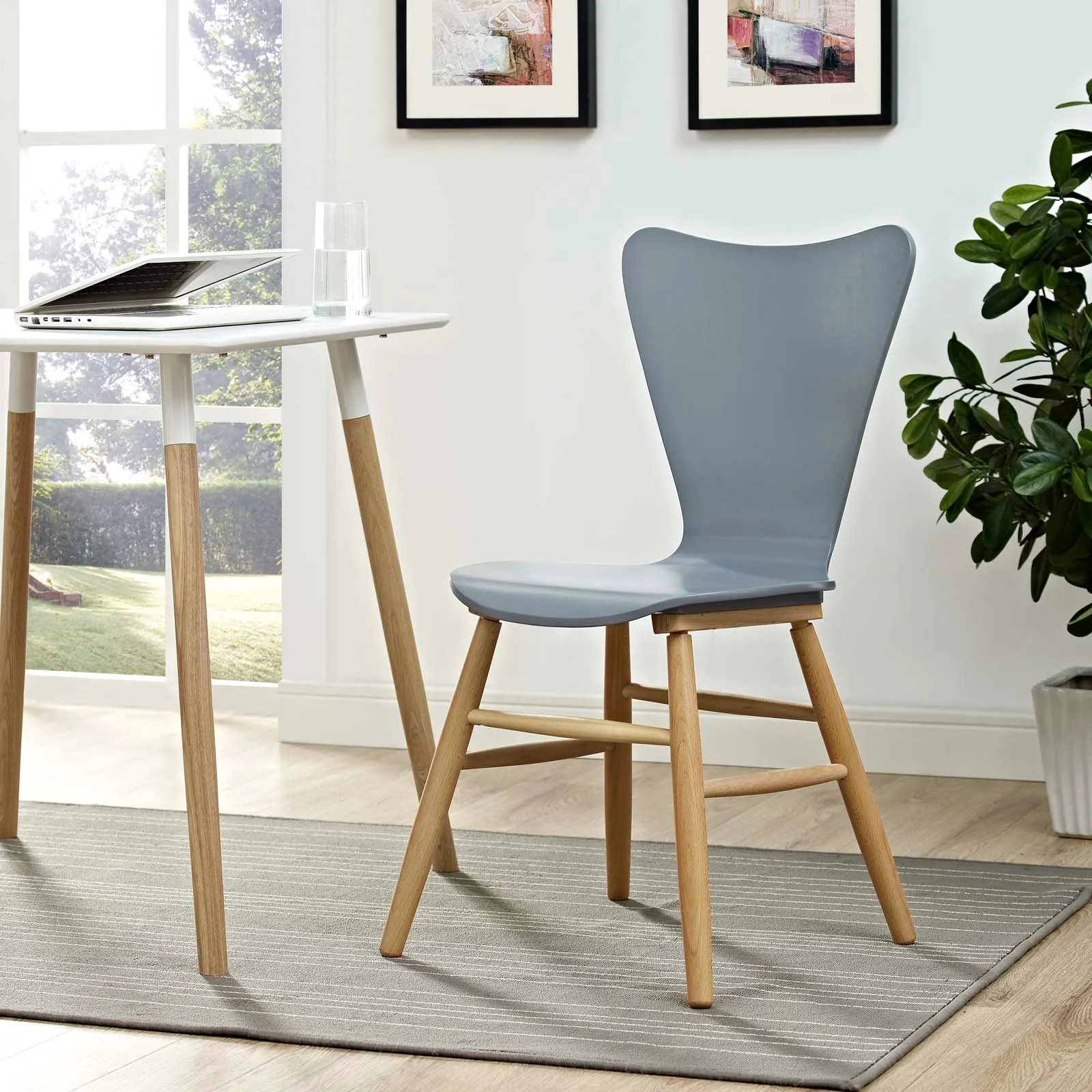 Mid - Century Modern Dining Room Chair - Modern Kitchen And Dining Side Chair
