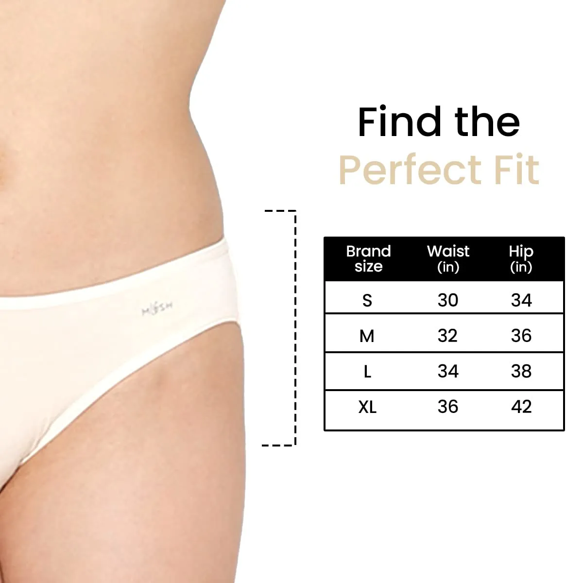 Mush Womens Ultra Soft Bamboo Modal Bikini Brief || Breathable Panties || Anti-Odor, Seamless, Anti Microbial Innerwear Pack of 2 (XL, Black and Beige)
