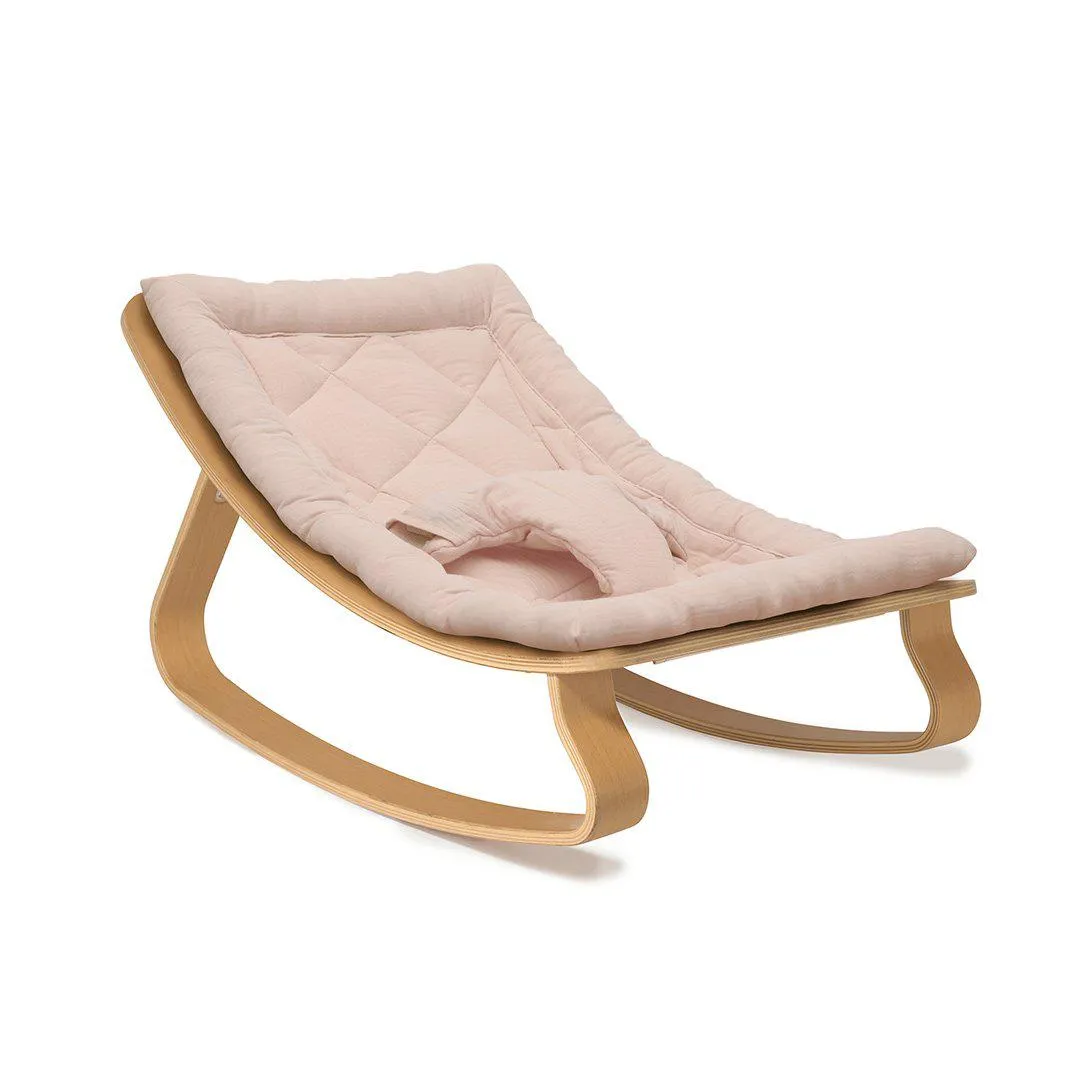 Outlet - Charlie Crane LEVO Baby Rocker - Beech