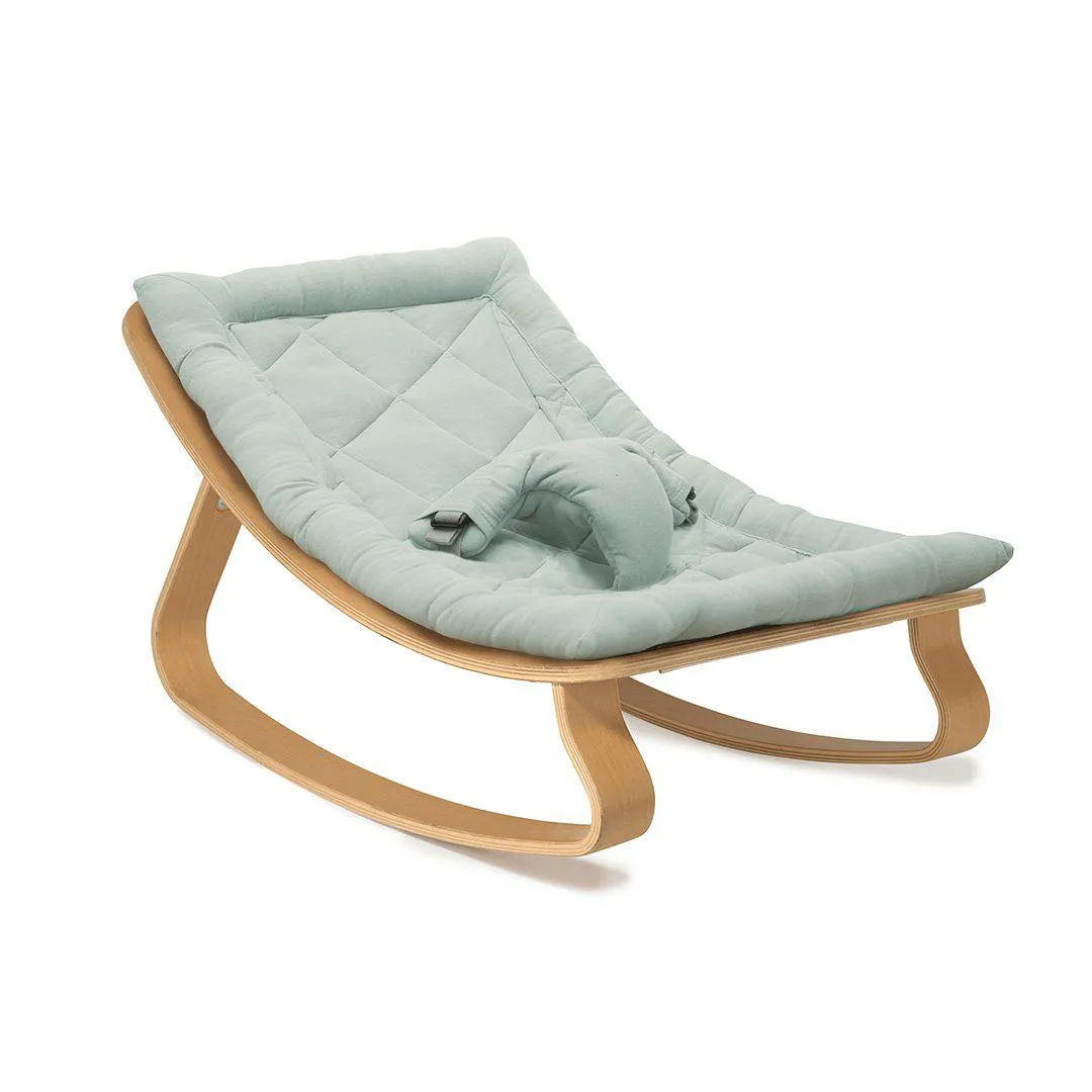 Outlet - Charlie Crane LEVO Baby Rocker - Beech