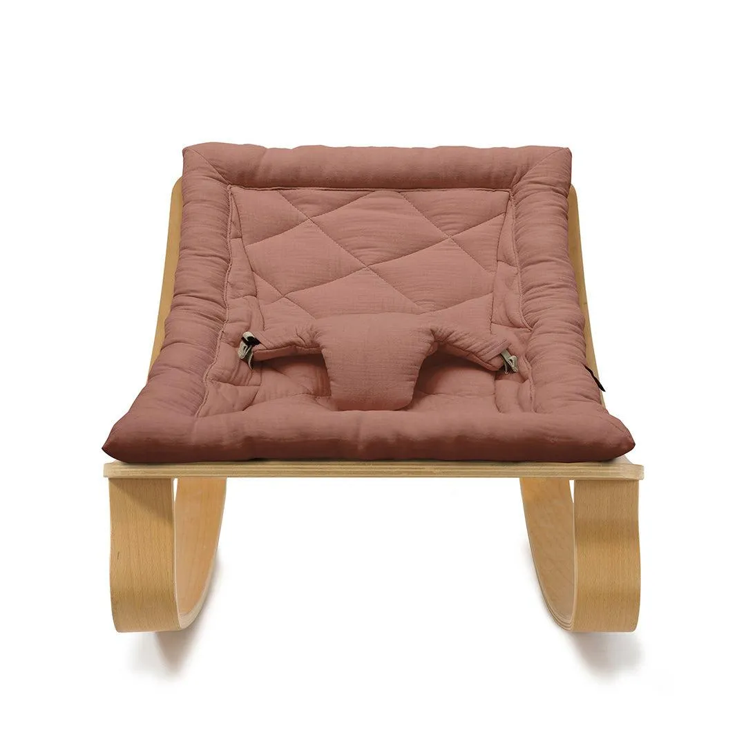 Outlet - Charlie Crane LEVO Baby Rocker - Beech