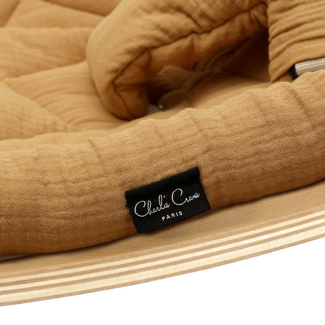 Outlet - Charlie Crane LEVO Baby Rocker - Beech