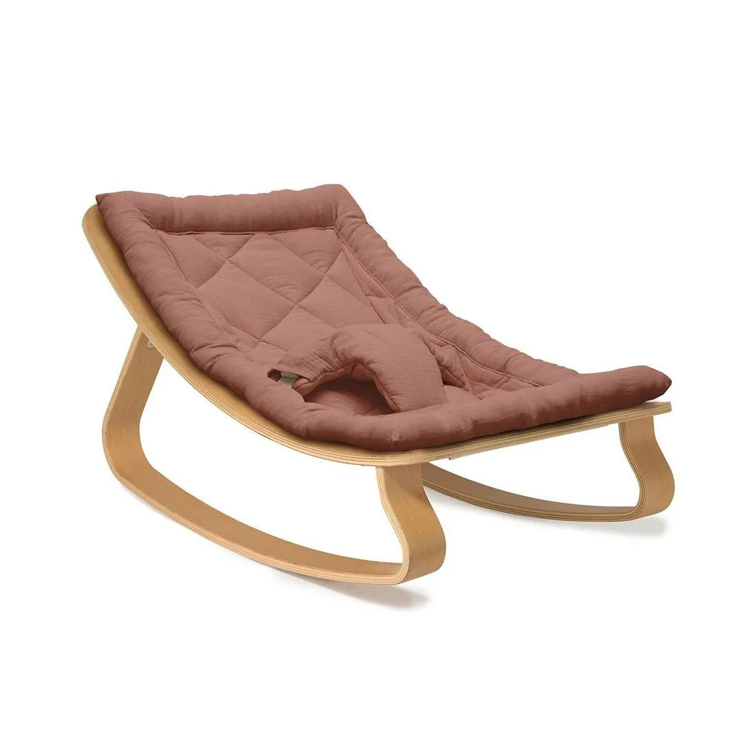 Outlet - Charlie Crane LEVO Baby Rocker - Beech