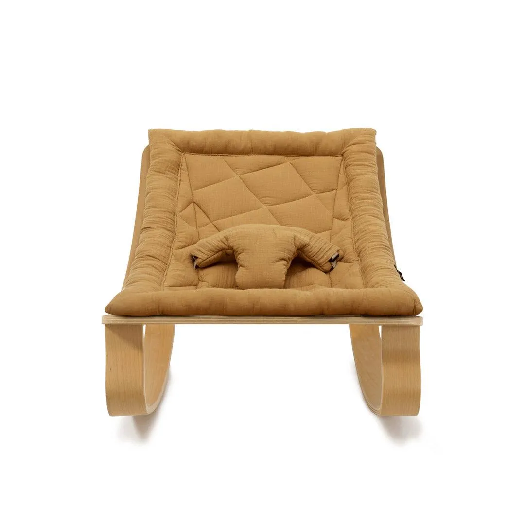 Outlet - Charlie Crane LEVO Baby Rocker - Beech