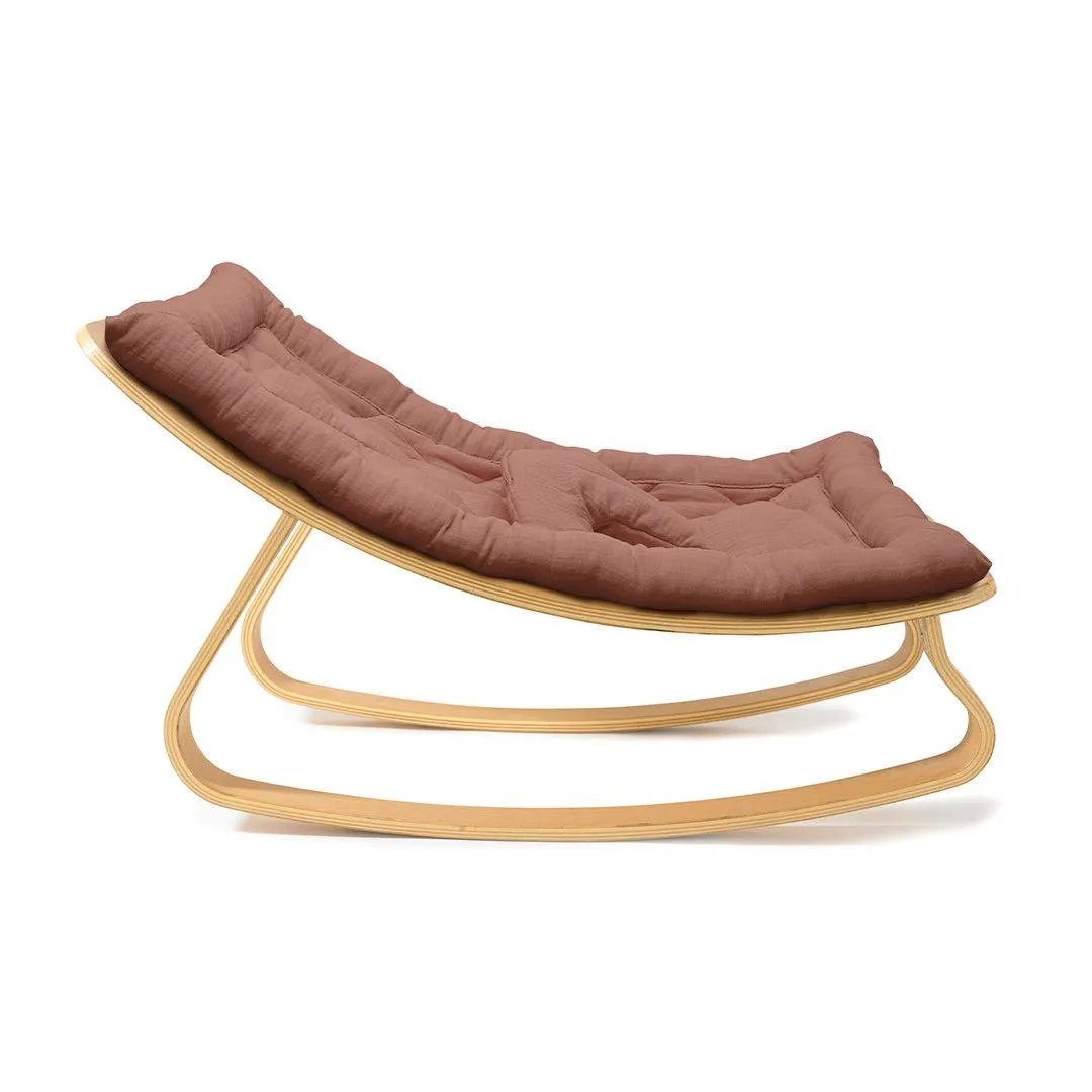 Outlet - Charlie Crane LEVO Baby Rocker - Beech