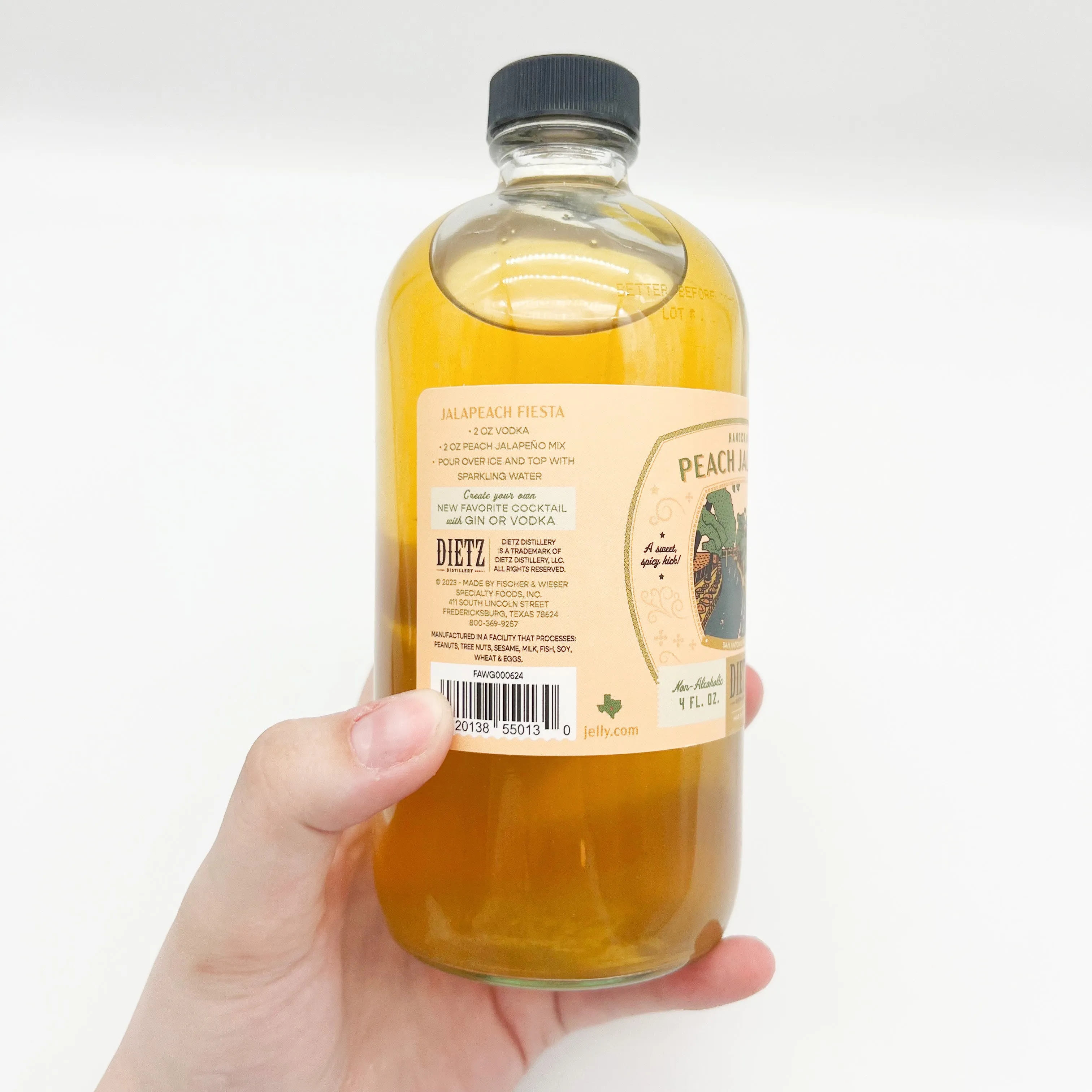 Peach Jalapeño Cocktail Mix