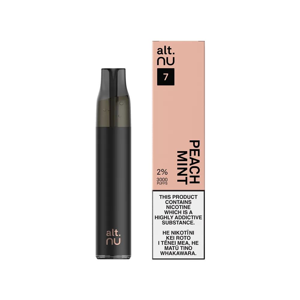 Peach Mint | alt. Nu 7 Disposable Vape