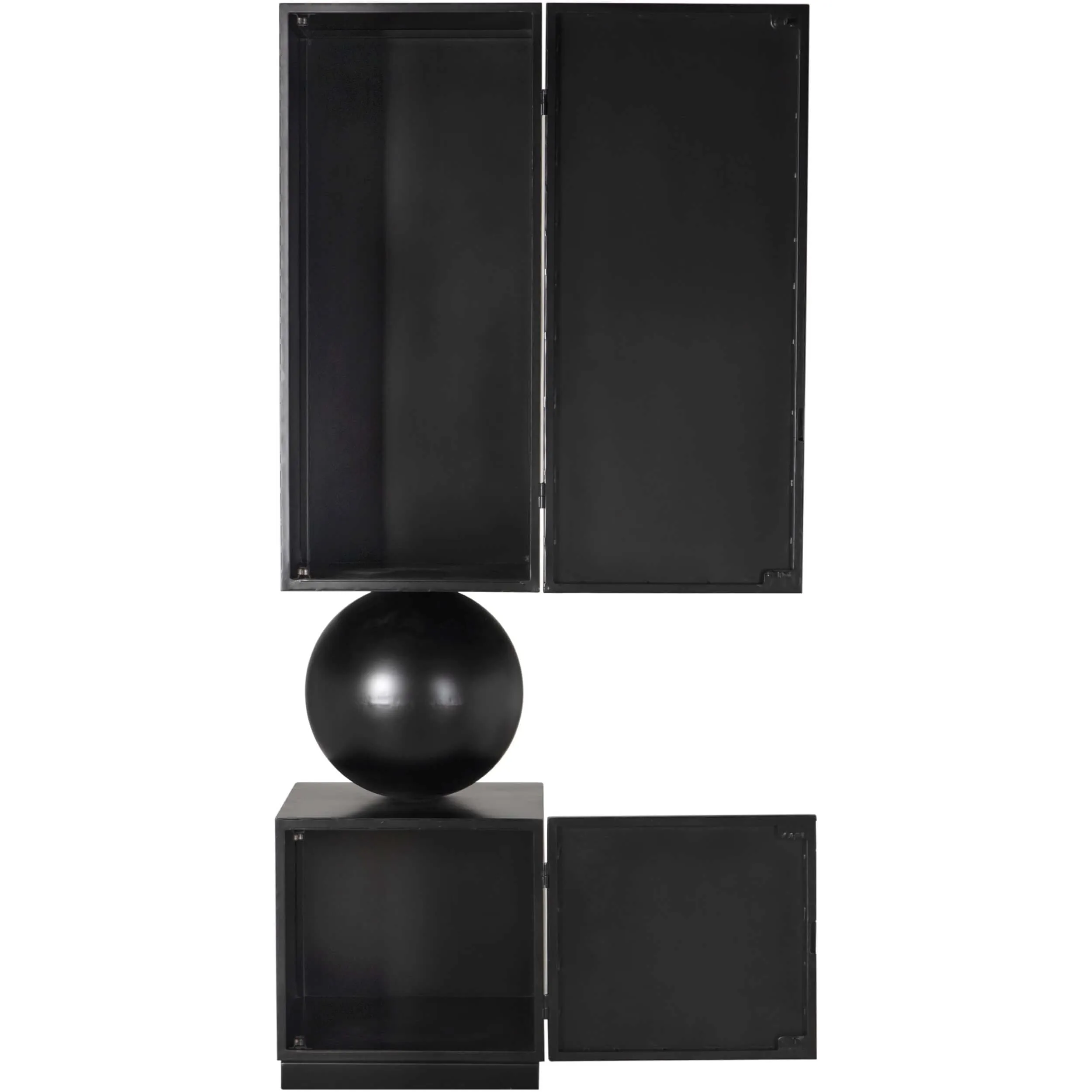 Pillar Cabinet, Matte Black