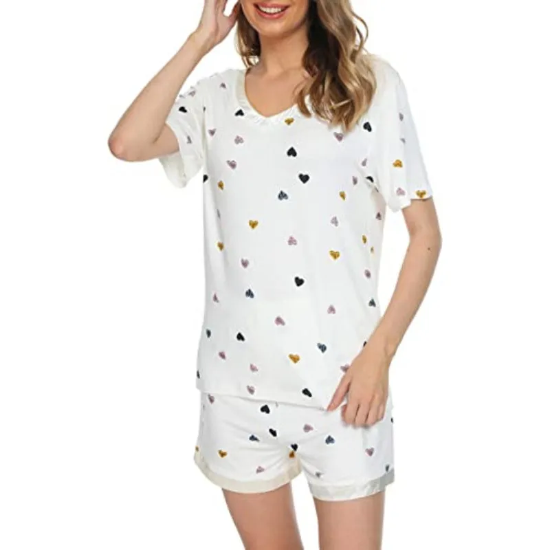 Printed Sleeve Women Nightwear