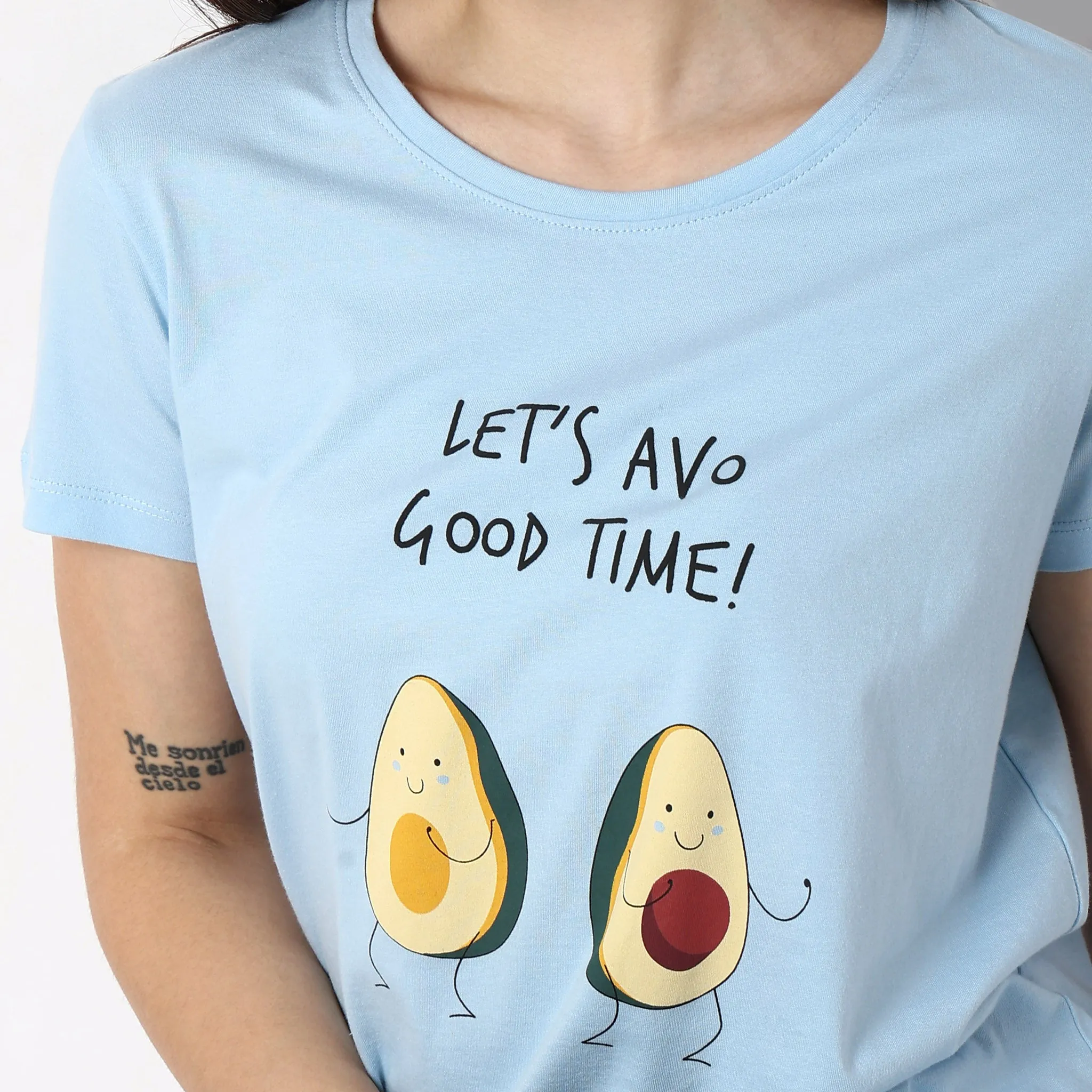 Regular Fit Printed T-shirt with Shorts Sleepwear Set