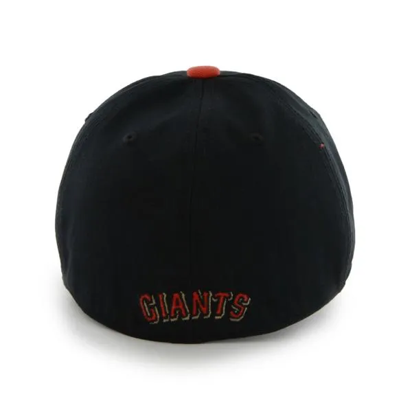 San Francisco Giants 47 Brand Franchise Alternate Logo Black Orange Hat Cap