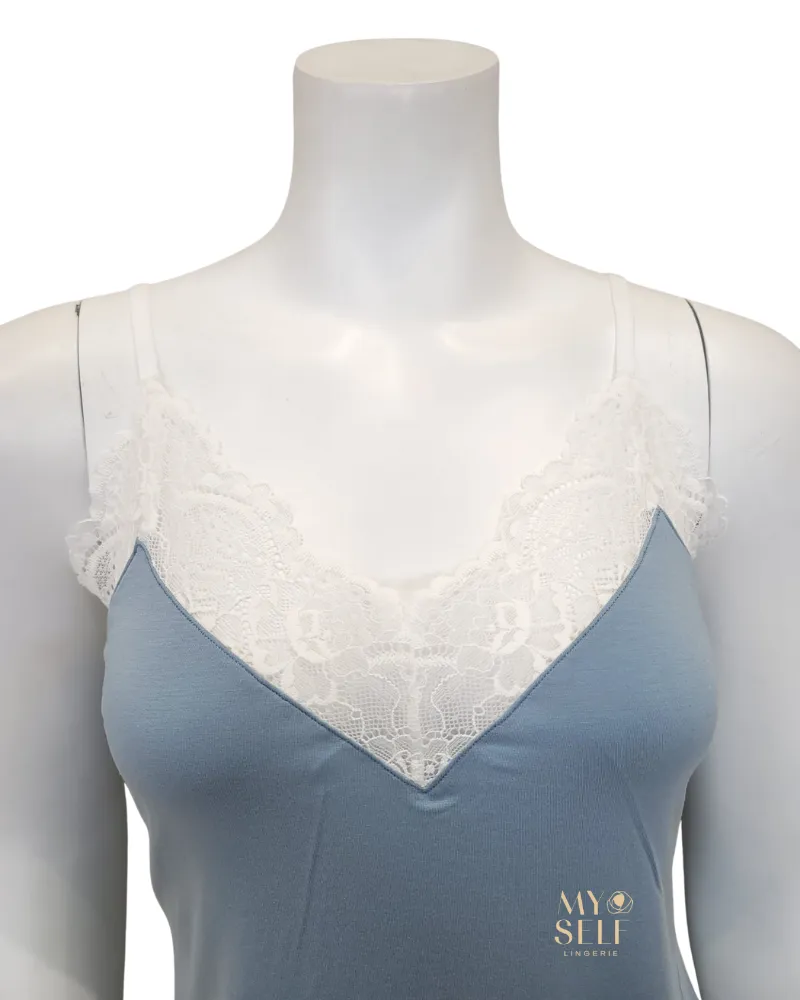 SC221116-229524-IW White Lace Iceberg Modal Cami Set