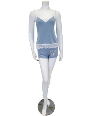 SC221116-229524-IW White Lace Iceberg Modal Cami Set